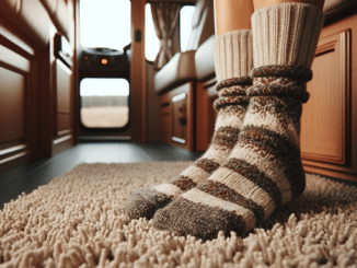 Fußbodenheizung durch Heizteppich im Wohnmobil und Wohnwagen