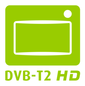 DVB-T2 HD Logo - DVB-T Antenne Camping