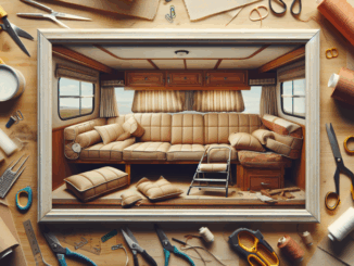 Wohnmobilpolster selbst erneuern – eine Anleitung für neue Gemütlichkeit