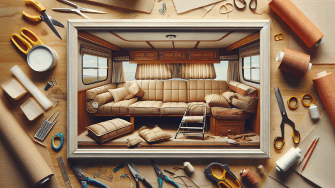 Wohnmobilpolster selbst erneuern – eine Anleitung für neue Gemütlichkeit